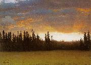 Albert Bierstadt California Sunset oil painting picture wholesale